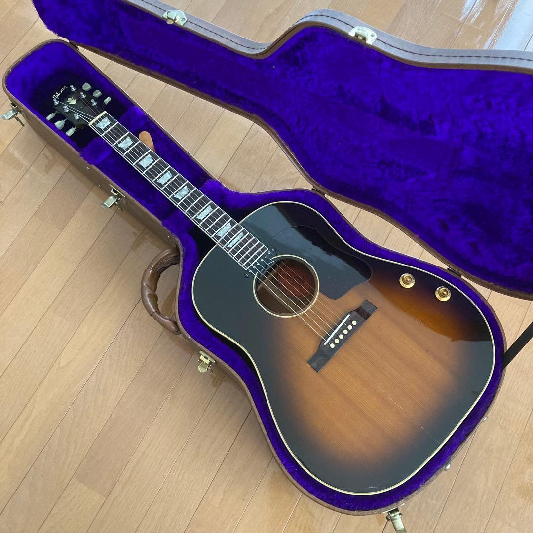 【新春特価】Gibson J-160e 単板 Xブレーシング リフレット済