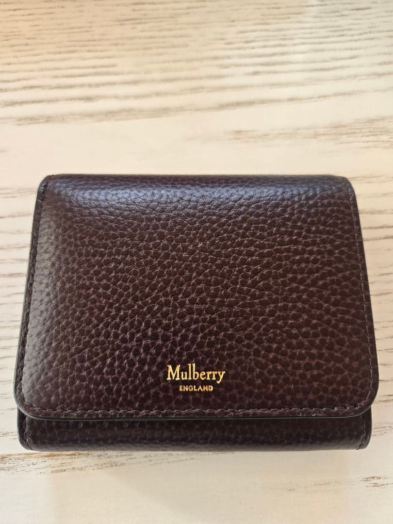 Mulberry 二つ折り財布 ブラウン