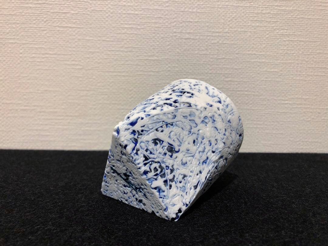 長江重和 釉彩 薄層のかたち 盃 ぐい呑み 陶器 置物 アート 作品 オブジェ