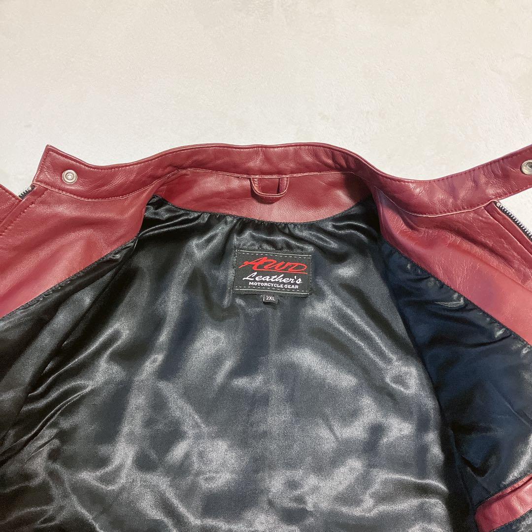【✨大村実✨】 AWD LEATHERS ライダースジャケット 日本製