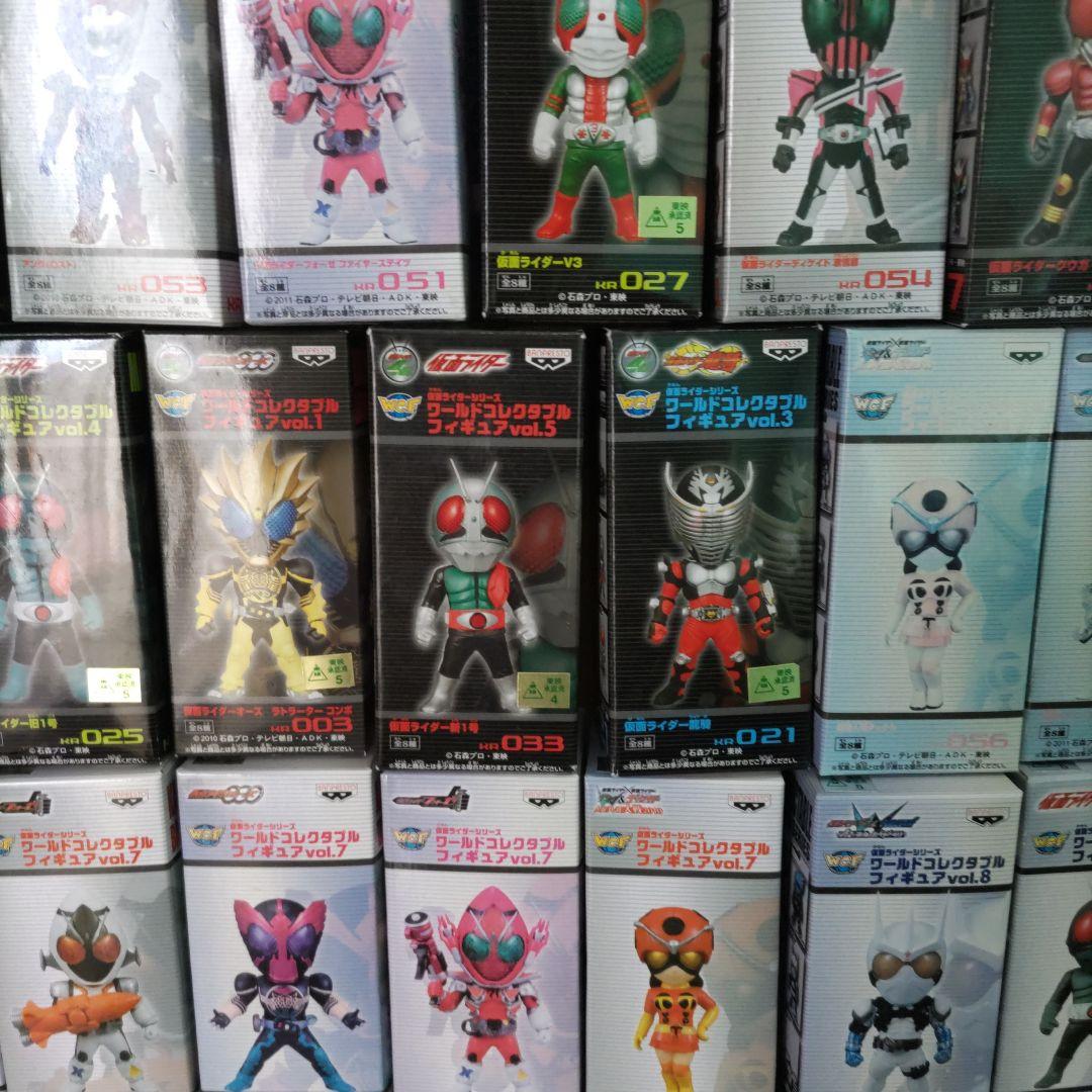 ワールドコレクタブルフィギュア　仮面ライダーセット