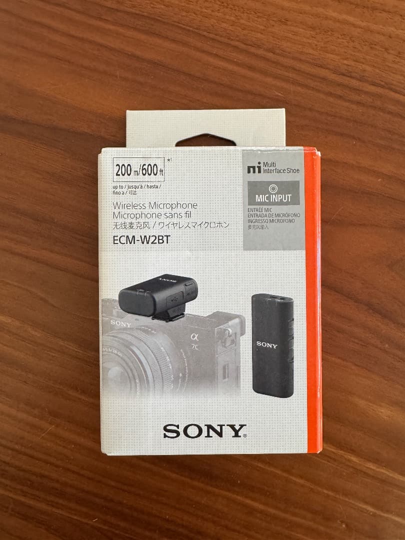 SONY　ECM-W2BT