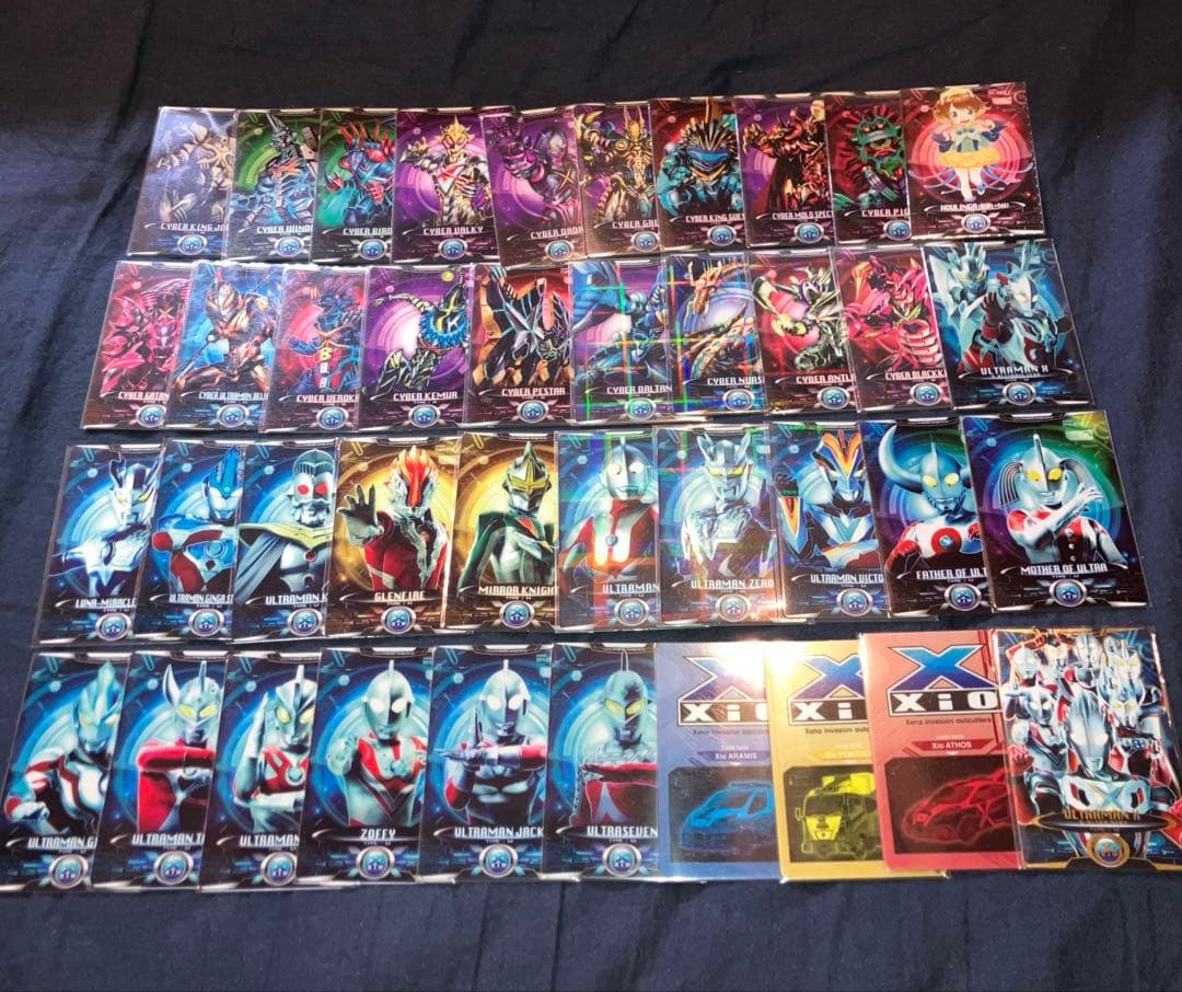 ウルトラマンX サイバーカード　まとめ売り