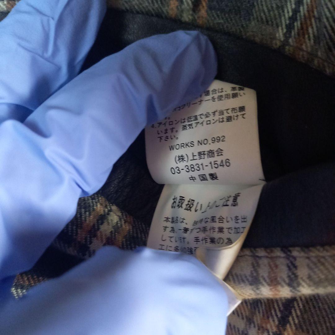 Schott ブラックレザーライダースジャケット M