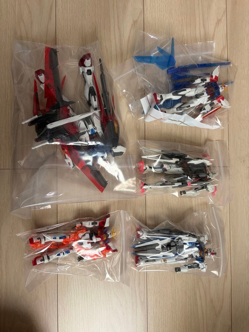 HGガンプラ ジャンク品　１番くじ　計4点