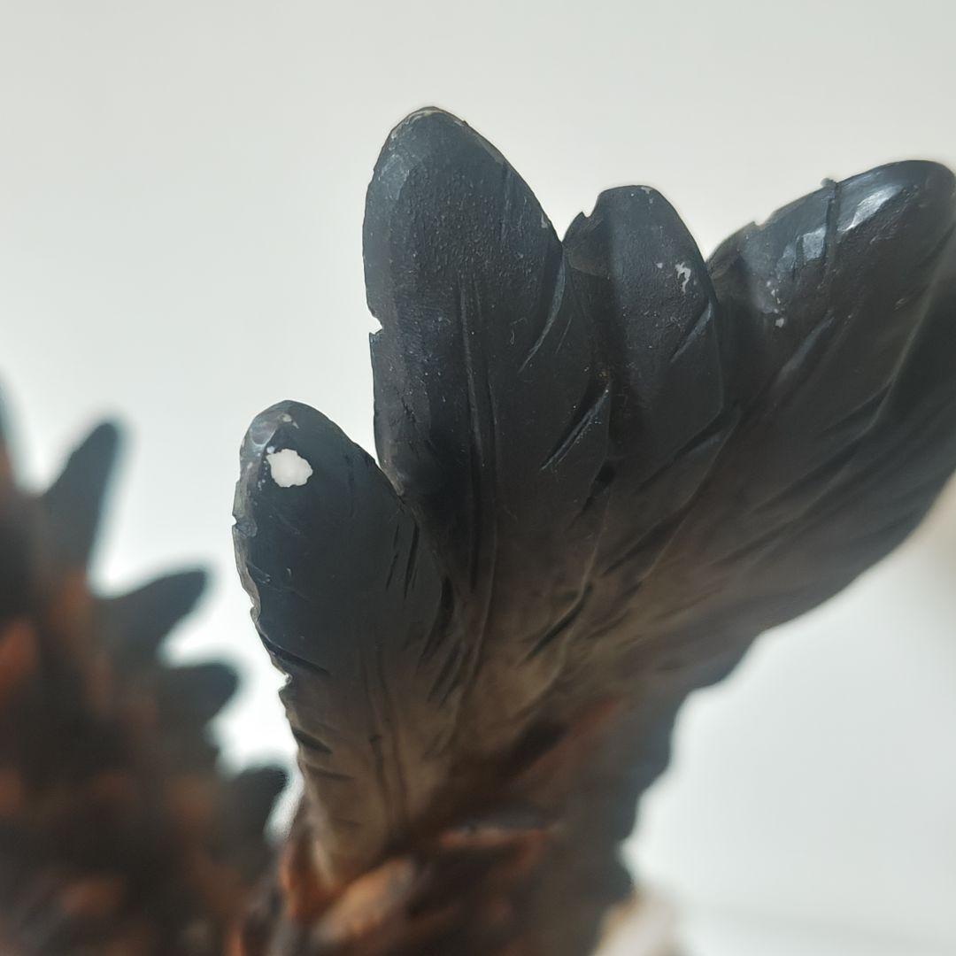 Bald Eagles フィギュリン 親子 ヒナ