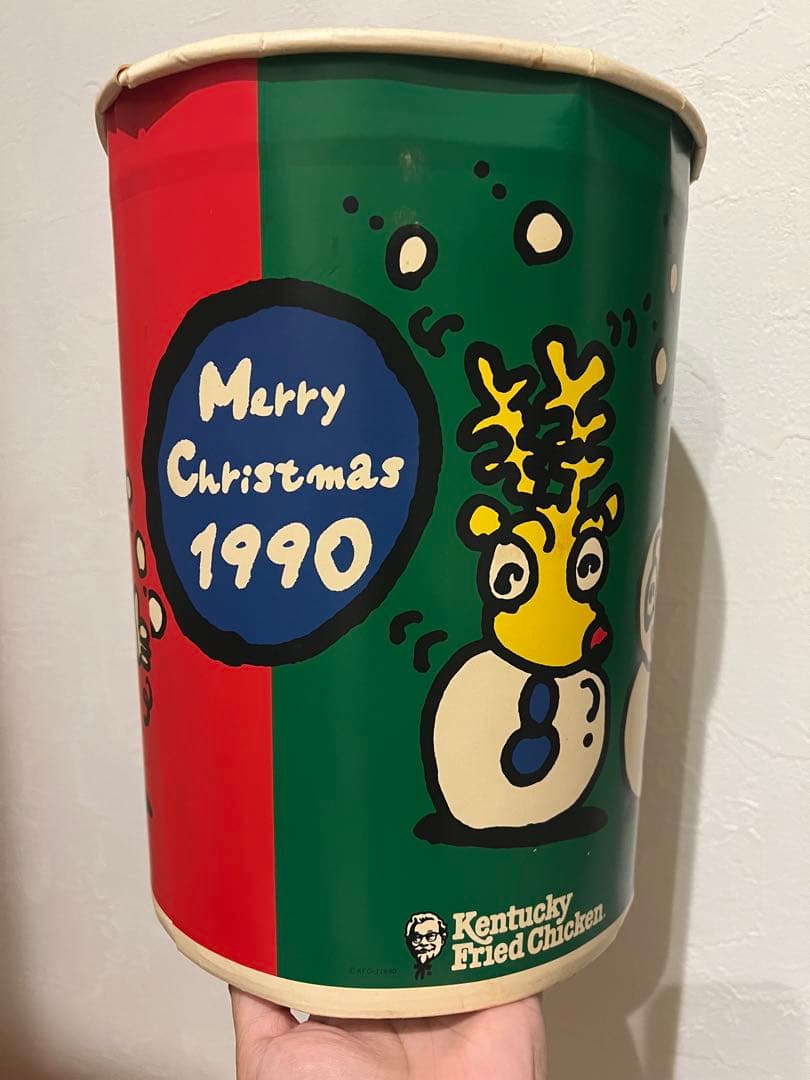 【激レア】KFC クリスマスバケツ 1990年