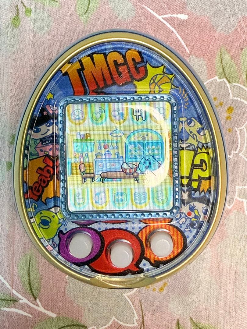 【動作確認済】TAMAGOTCHI 4U BLUE アメコミカバー