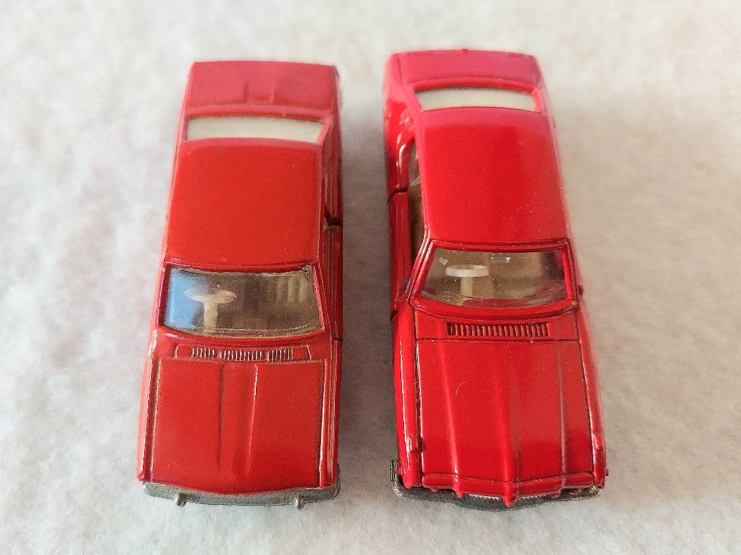 (トミカ日本製) 日産ブルーバード2台