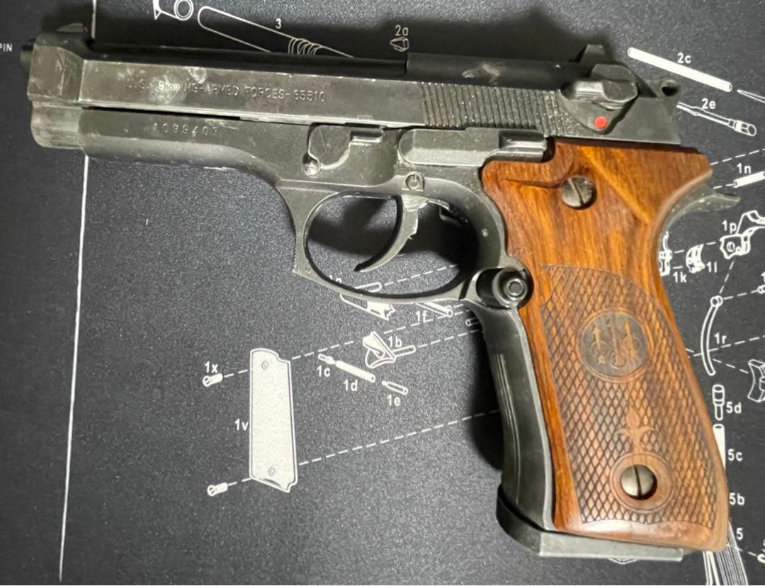 東京マルイ KSC WA MGC リアルウッド M92F エアガン