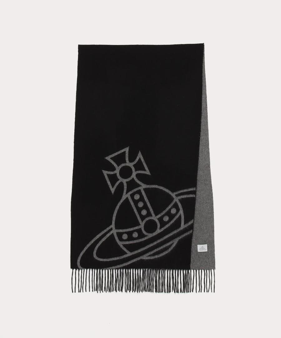 VivienneWestwood リバーシブル ウールマフラー
