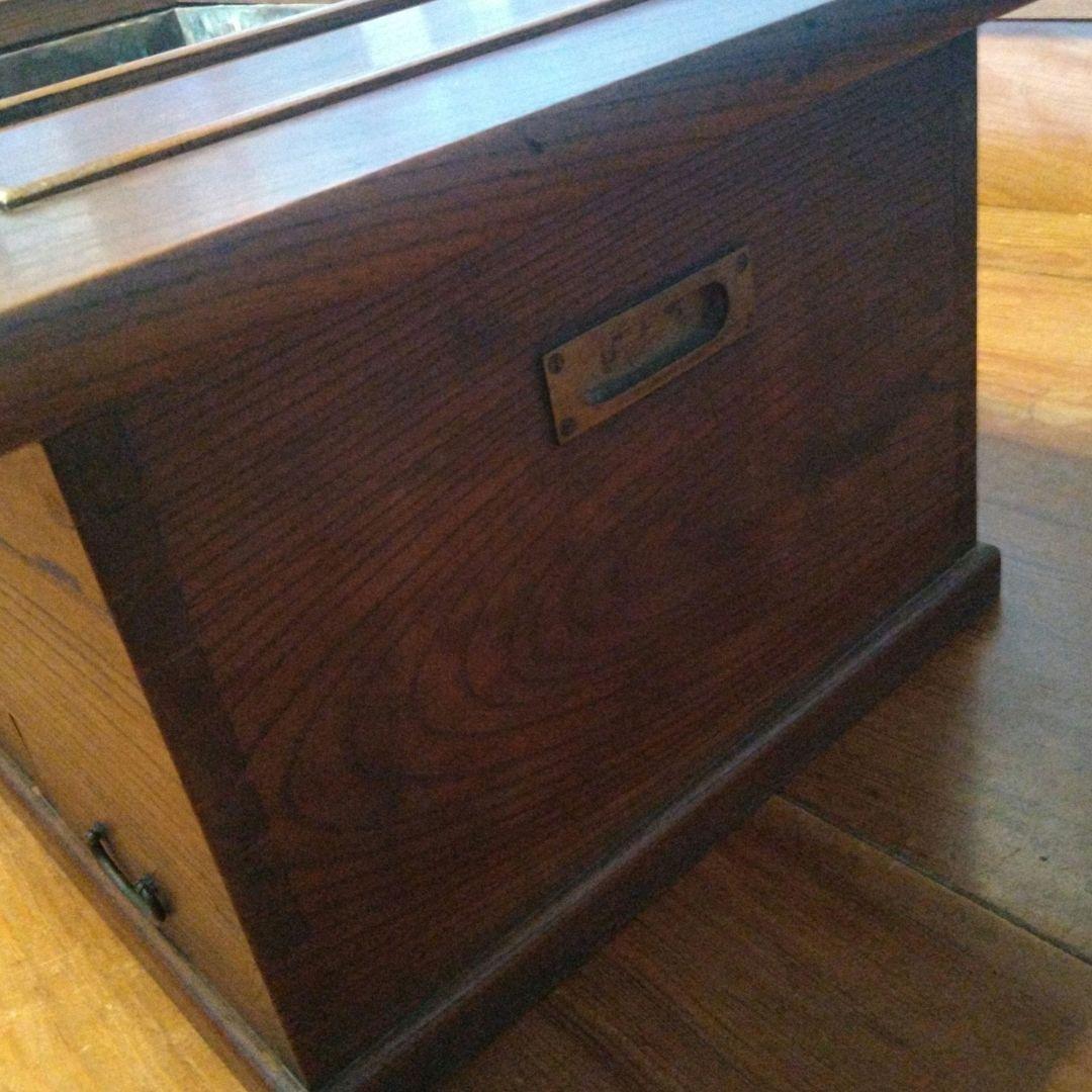 長火鉢　総欅造り