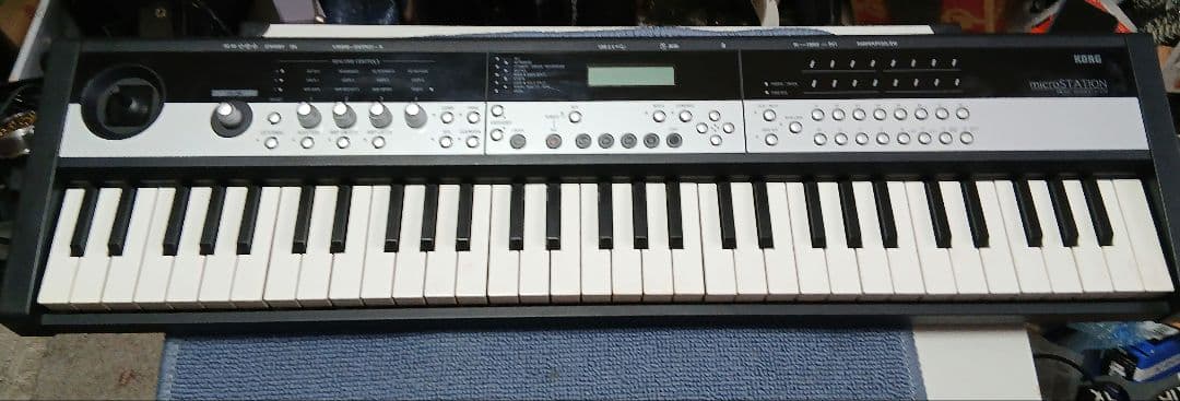 【美品】KORG microSTATION 　61鍵シンセサイザー