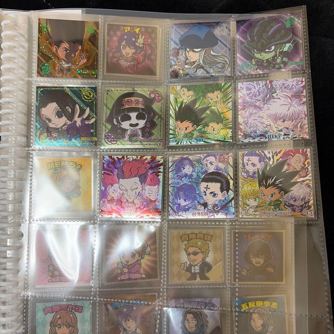 スリーブ入りHUNTER × HUNTERウエハースシールセット120枚