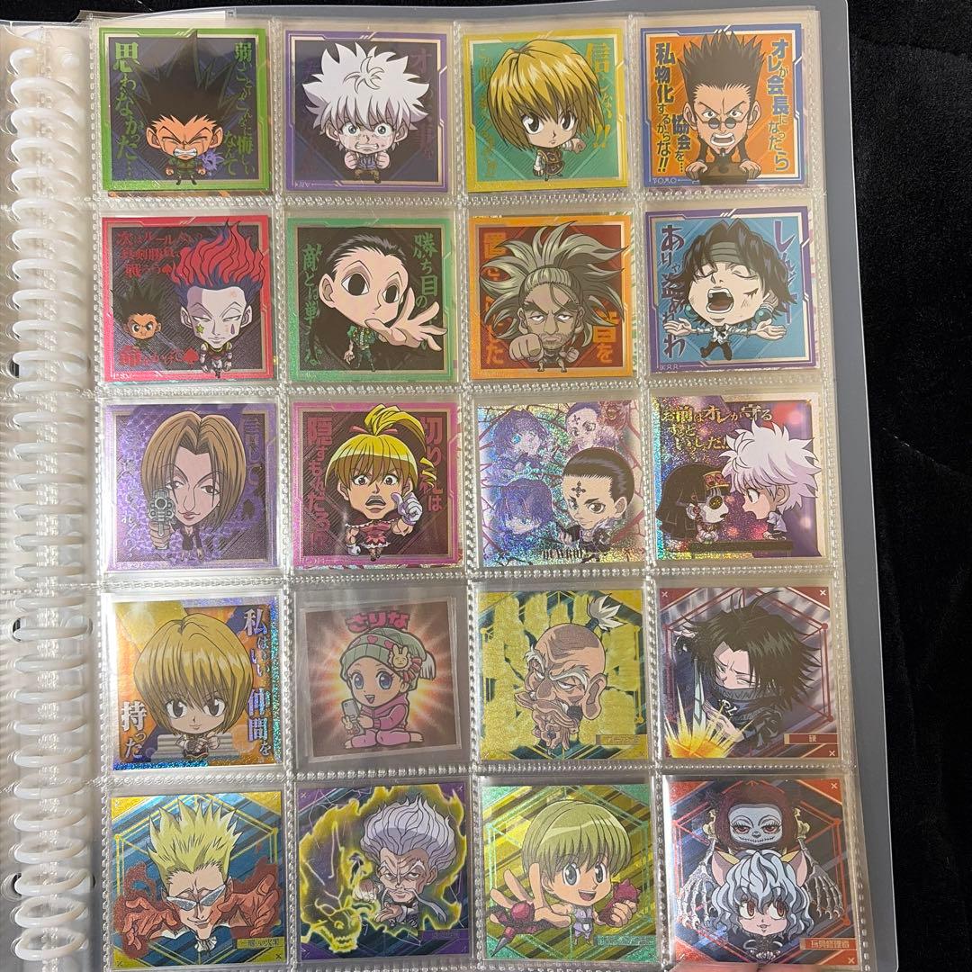 スリーブ入りHUNTER × HUNTERウエハースシールセット120枚