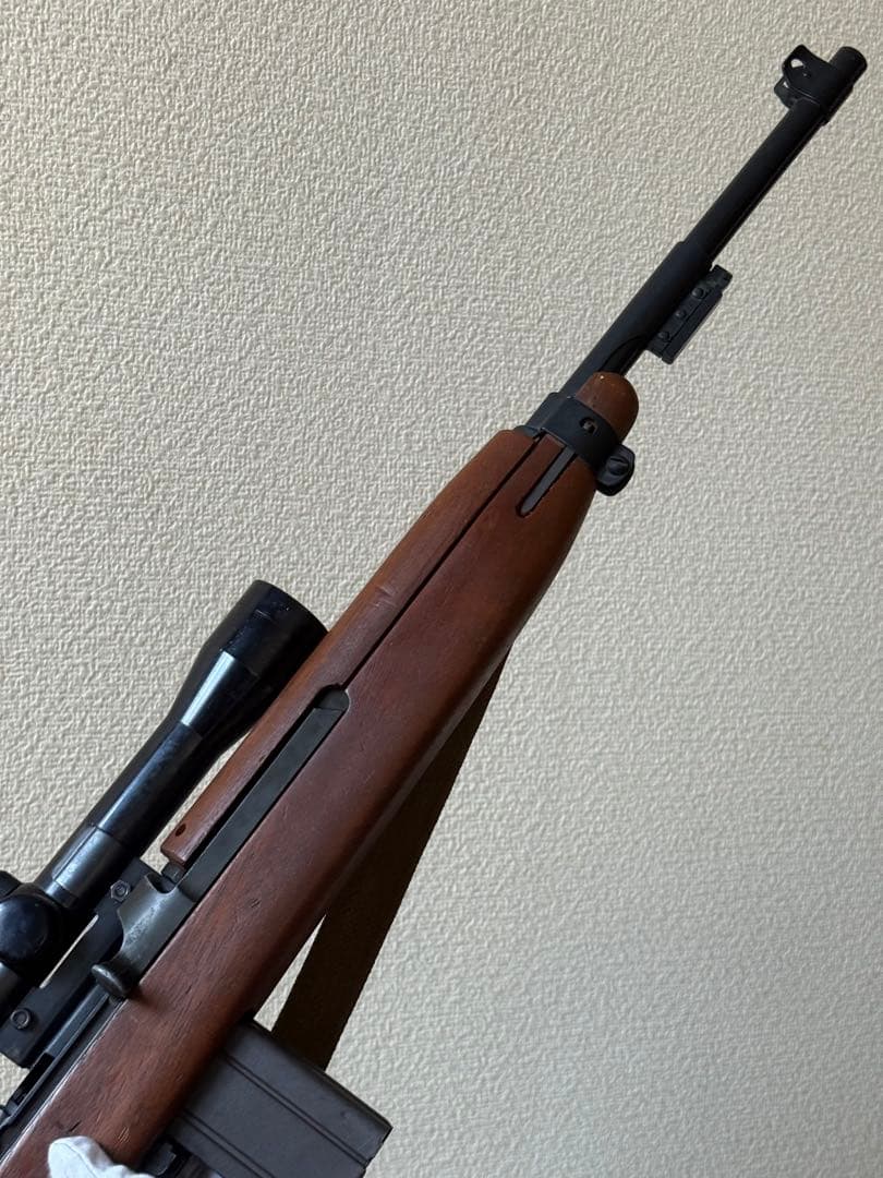 スコープ付き MGC M1カービン リアルウッド スリング オイラー モデルガン