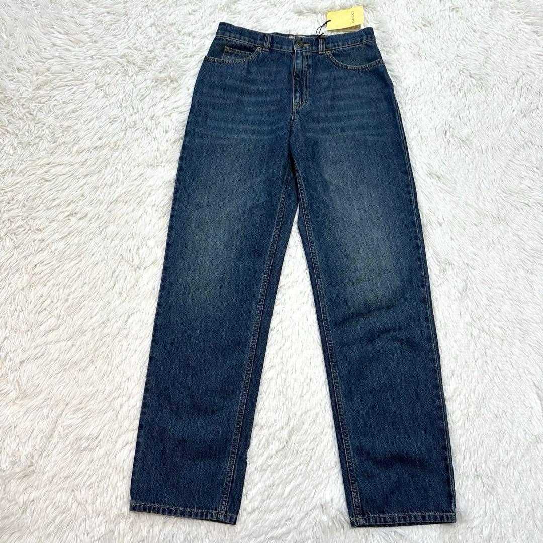 新品✨グッチ デニムパンツ 12インチ
