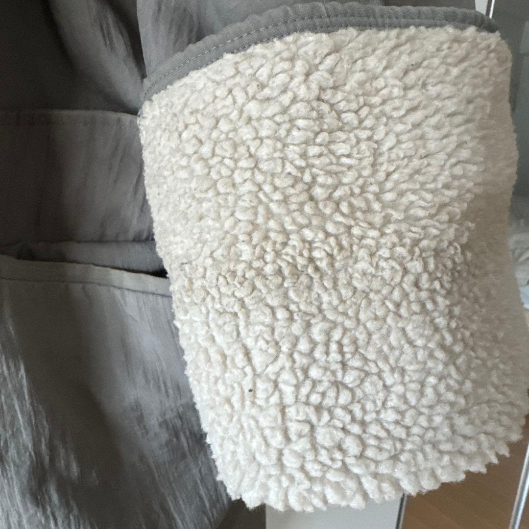 ATELIER BETON アトリエ　ベトン　ノーカラー　コート　グレー