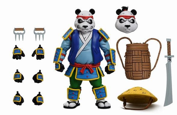 【NECA】新品 正規品 TMNT パンダ・カーン タートルズ フィギュア