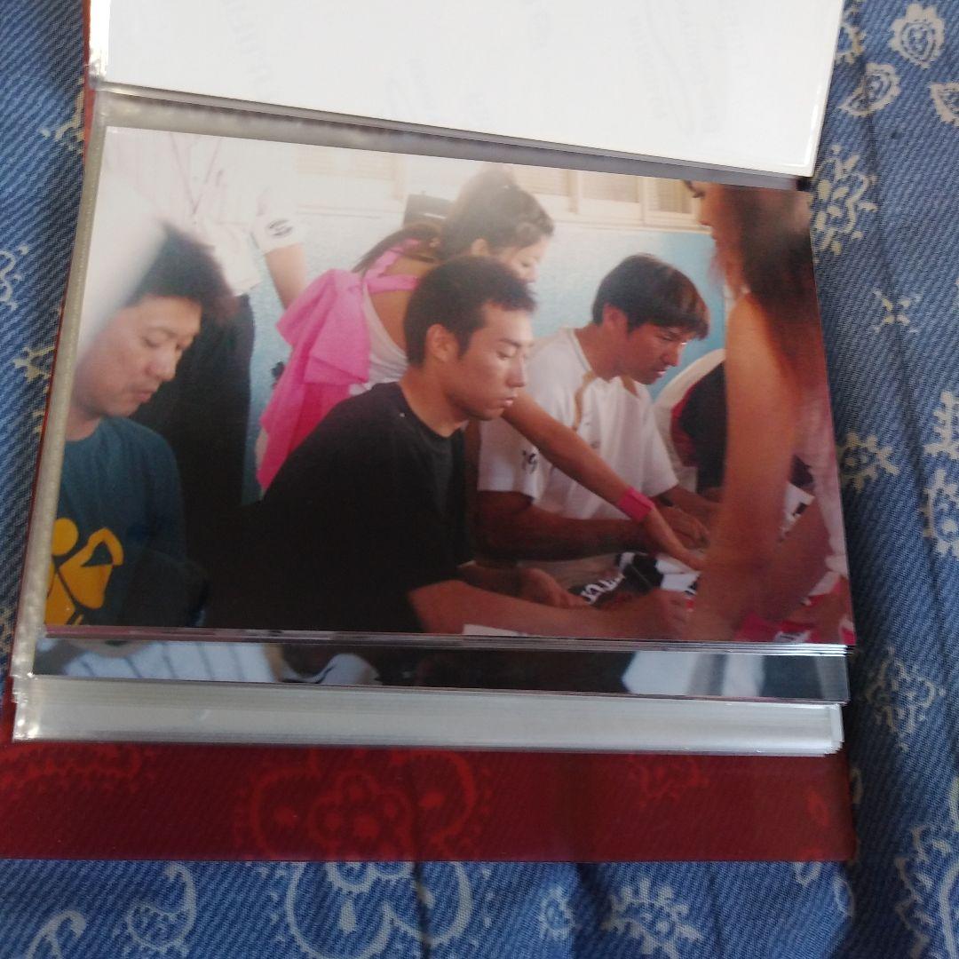 2005シリアルナンバー入り千葉ロッテマリーンズ サイン入りタオルと写真集セット