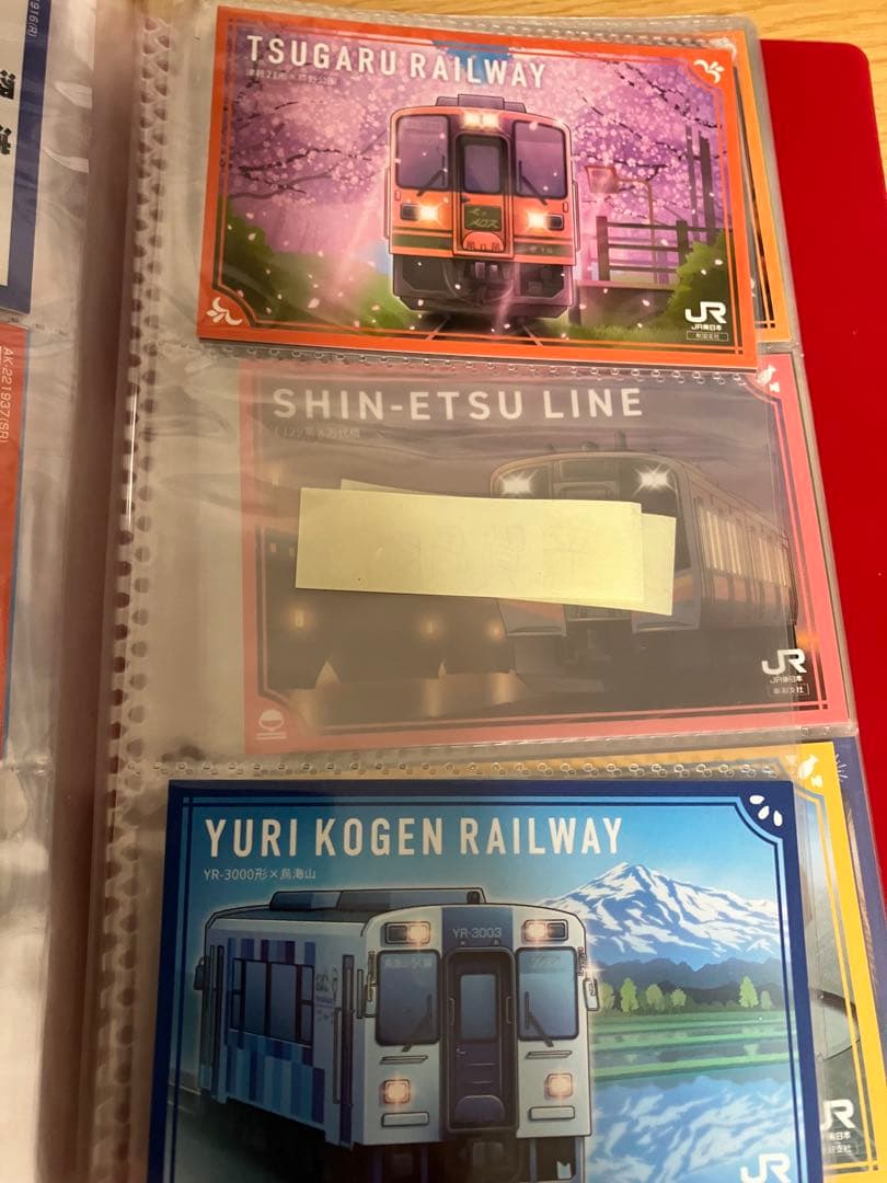 駅カード　JR東日本　秋田　新潟支社