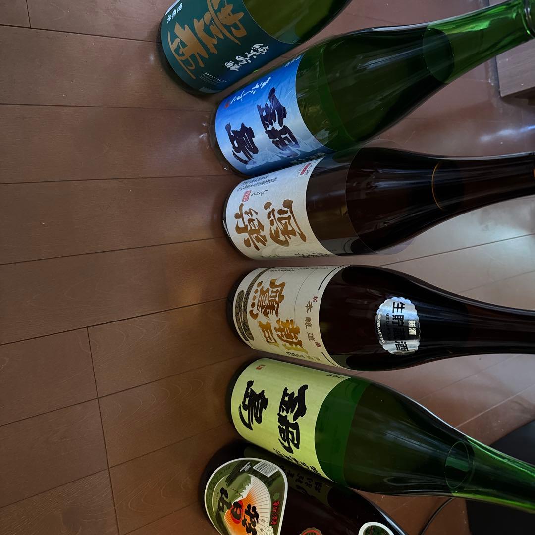 朝日鷹・写楽・鍋島など日本酒 1800ml 6本セット