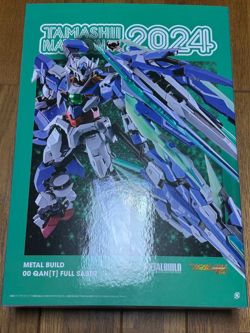 【開封品】L BUILD メタルビルド ダブルオークアンタ フルセイバー