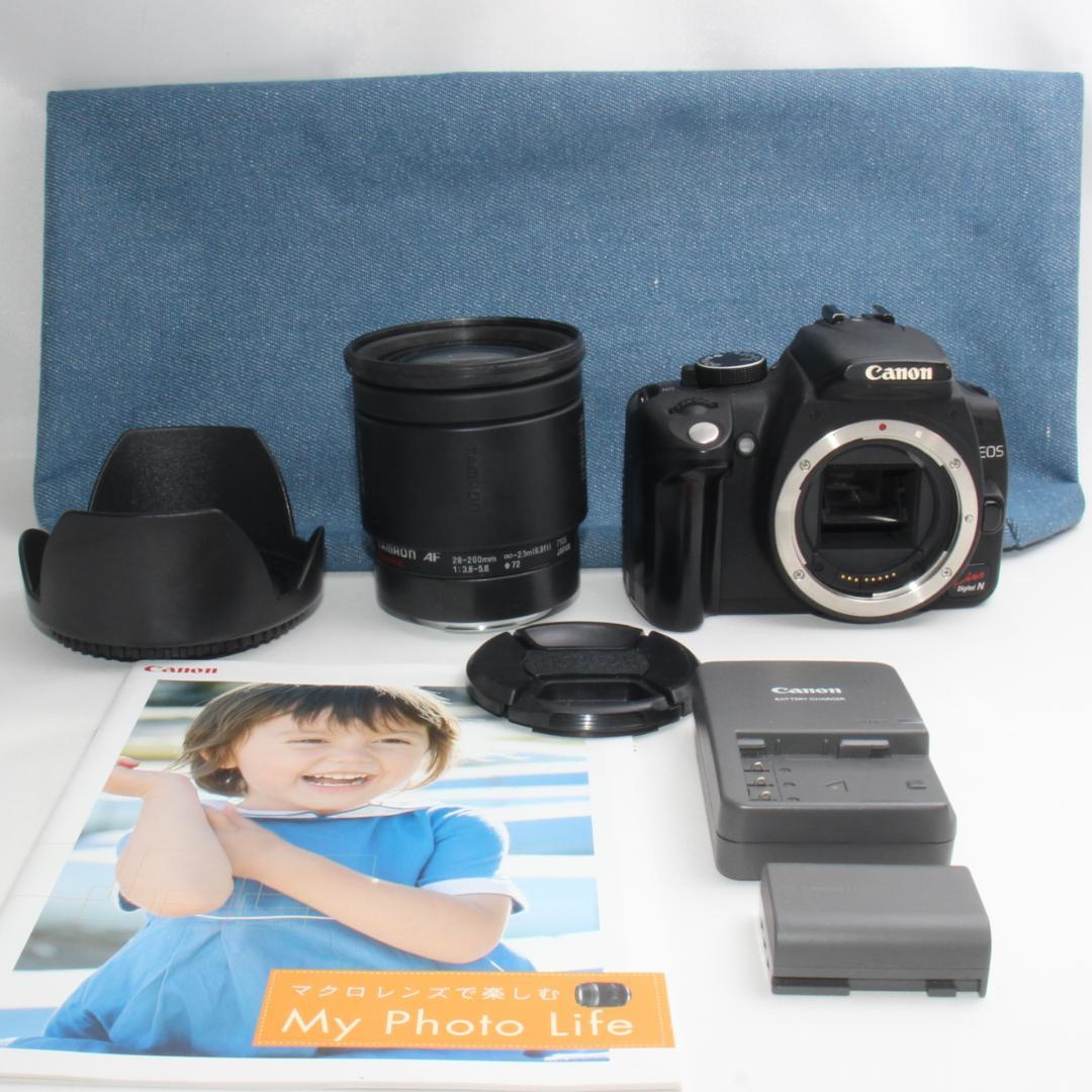 ❤️軽くて簡単操作❤️Canon EOS kiss N 中望遠レンズセット❤️