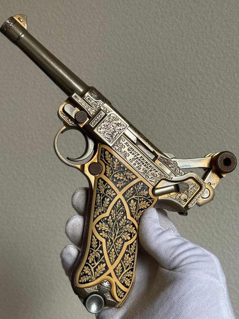 マルシン ACG ゴールド ルガー P08 ゲーリングルガー 金属 モデルガン