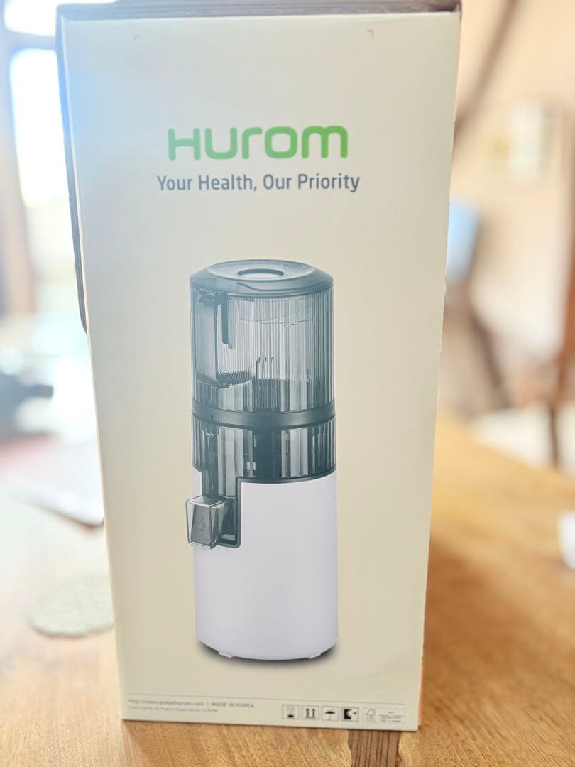 【未使用・新品】Huromスロージューサー(H70st)