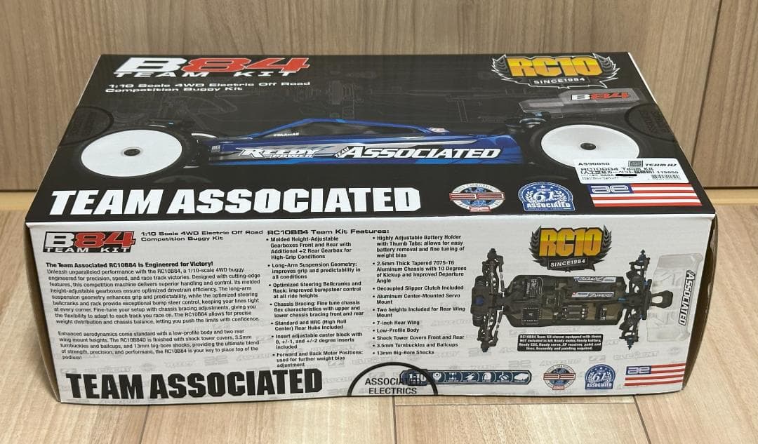 アソシ RC10B84 Team Kit (新品未開封品）