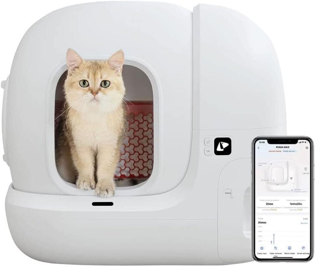 PETKIT 自動猫トイレ MAX アプリ連携