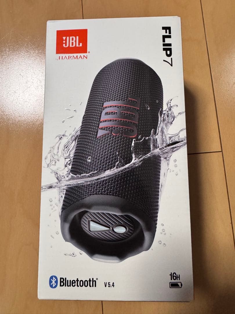 JBLFLIP7 Bluetoothスピーカー　色:BLACK