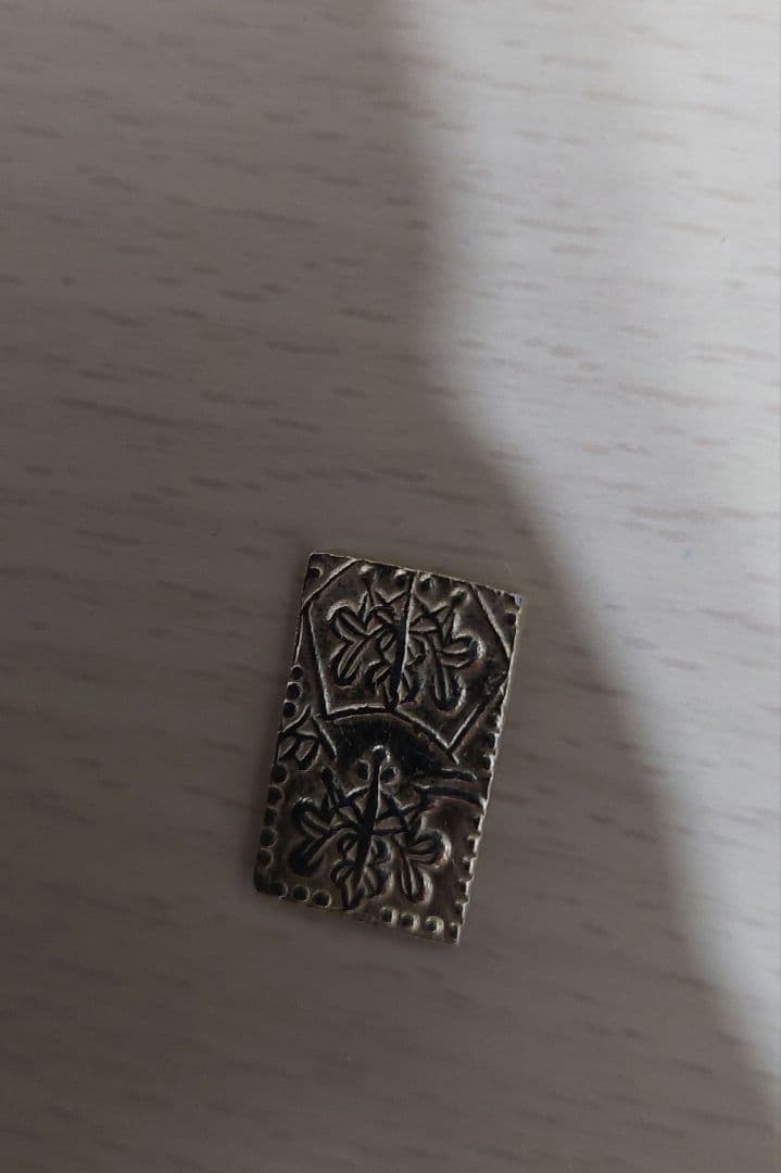 ト*フ様 明治二分金　３.05g　明治二分判金　本物