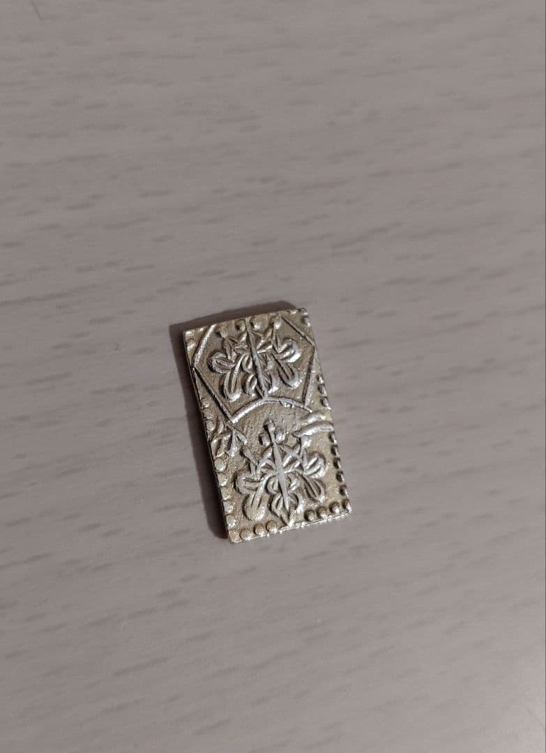 ト*フ様 明治二分金　３.05g　明治二分判金　本物
