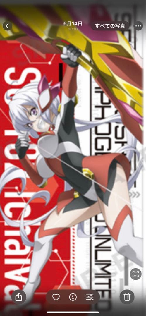 戦姫絶唱　シンフォギア　グラフィックGrand タオル2000 雪音　クリス