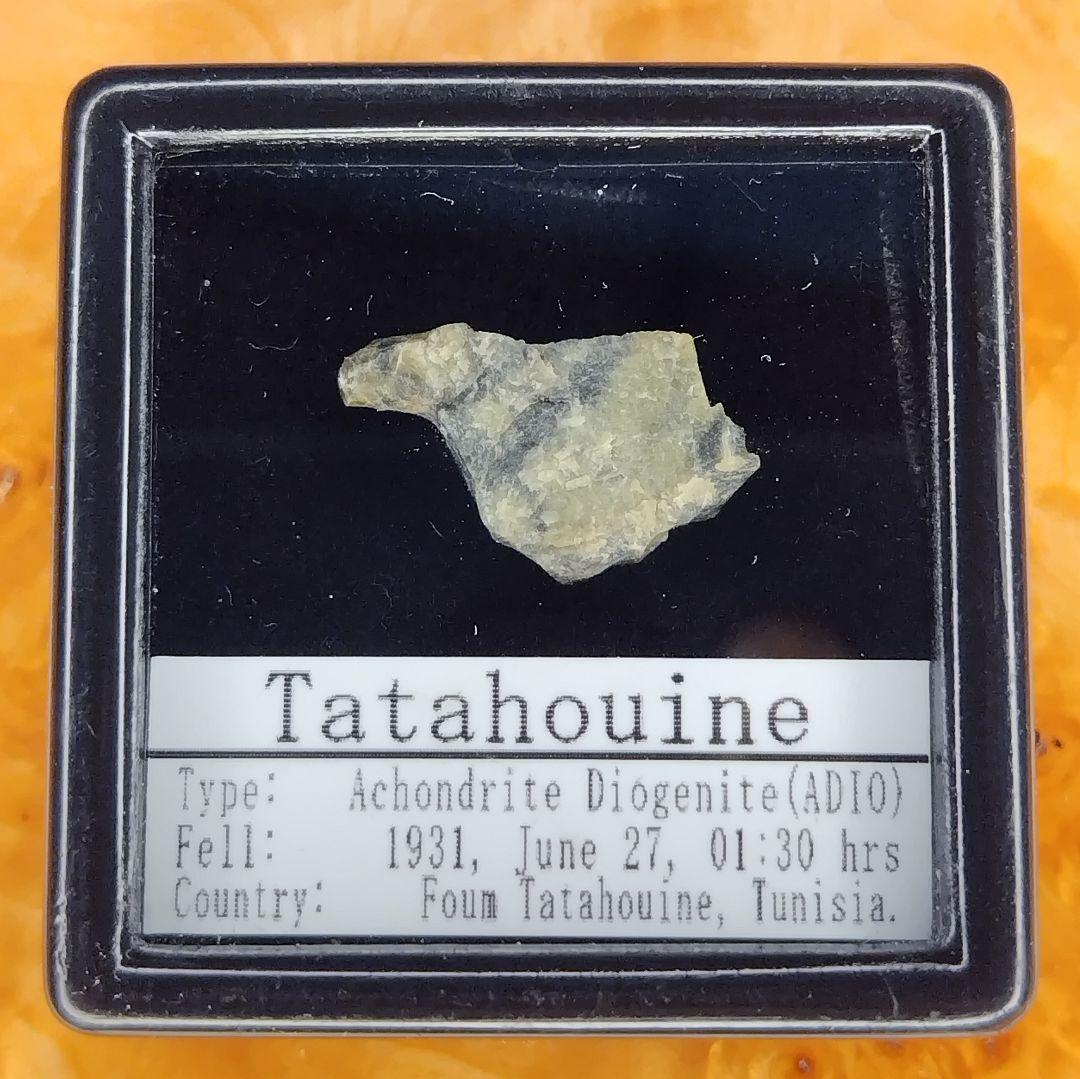 ✨希少！輝く結晶！タタフィン隕石標本