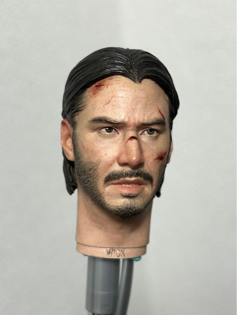 1/6 カスタムヘッド 『ジョン・ウィック チャプター2』バトルダメージ