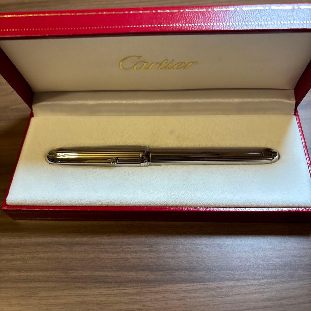 Cartier 万年筆 フルートデザイン