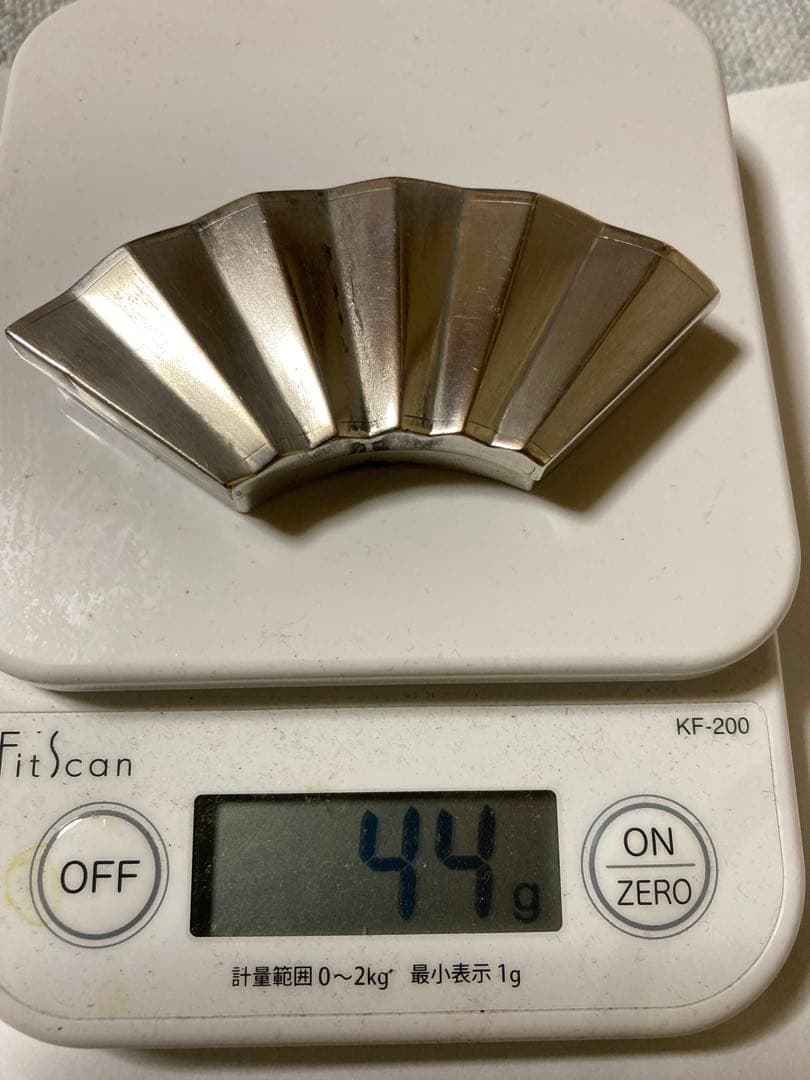 シルバー（純銀）爪楊枝入れ（生駒）