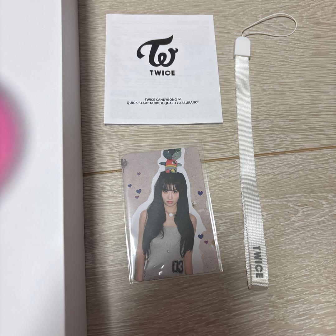 TWICE ペンライトcandybong ∞トレカ付きBluetooth接続可