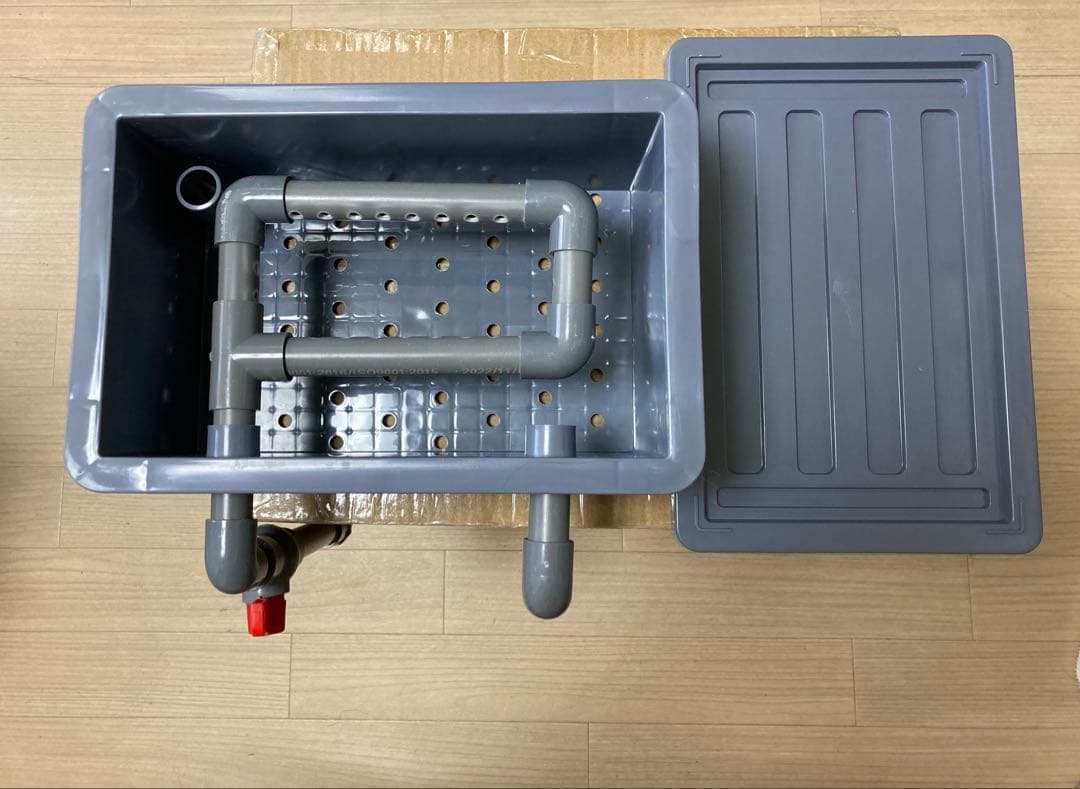 ろ材満タン付き 到着すぐ使える最強濾過装置、万能濾過フィルター即時発送送料込み