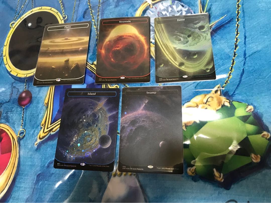 ギャラクシーfoil 基本土地10種