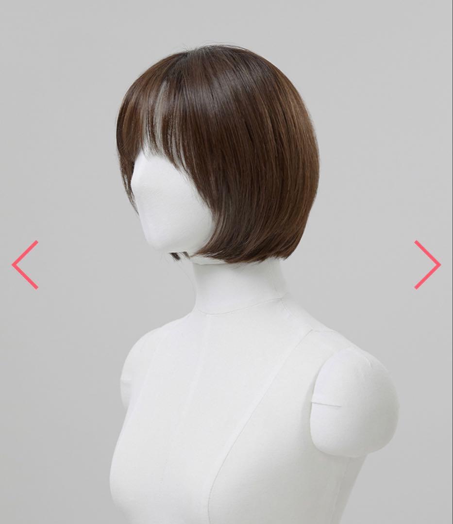 【ピンクエイジ】手植えフルウィッグネイチャーショート