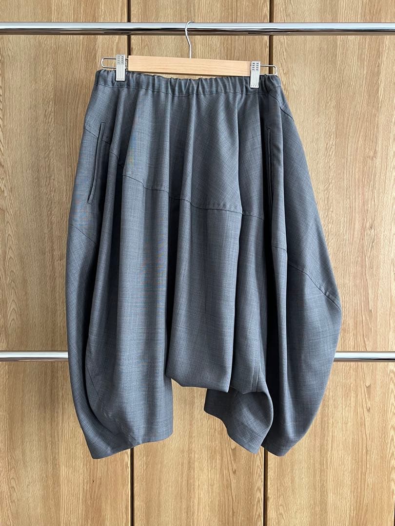 【極美品】コムデギャルソン　サルエルパンツ　グレー　S