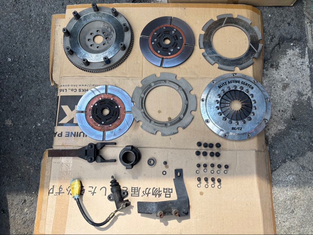 80スープラ　6速ゲトラグMT BLITZ ACTIVE TWIN CLUTCH