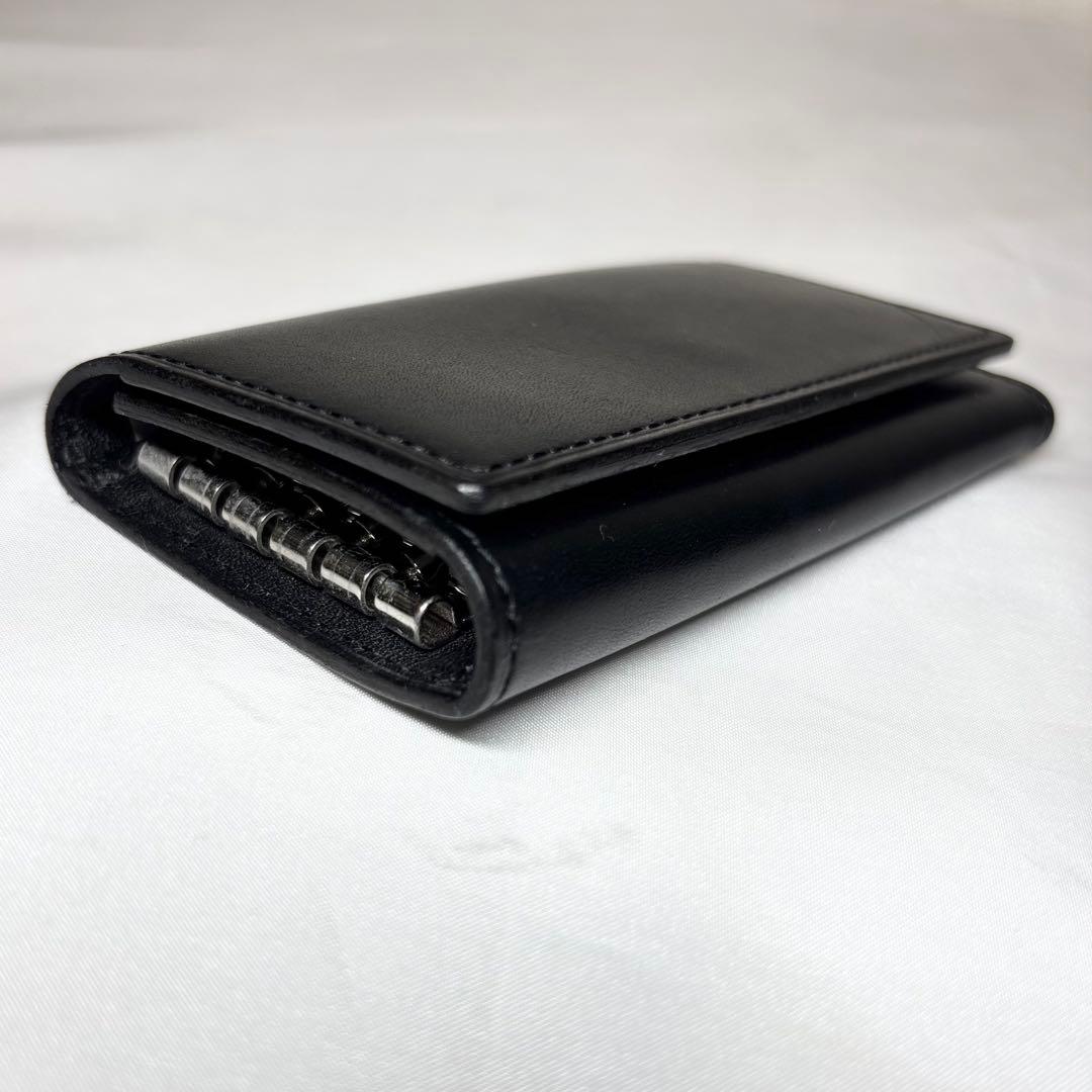 【未使用】　土屋鞄　ヌメ　キーケース　三つ折り　レザー　革　カードケース