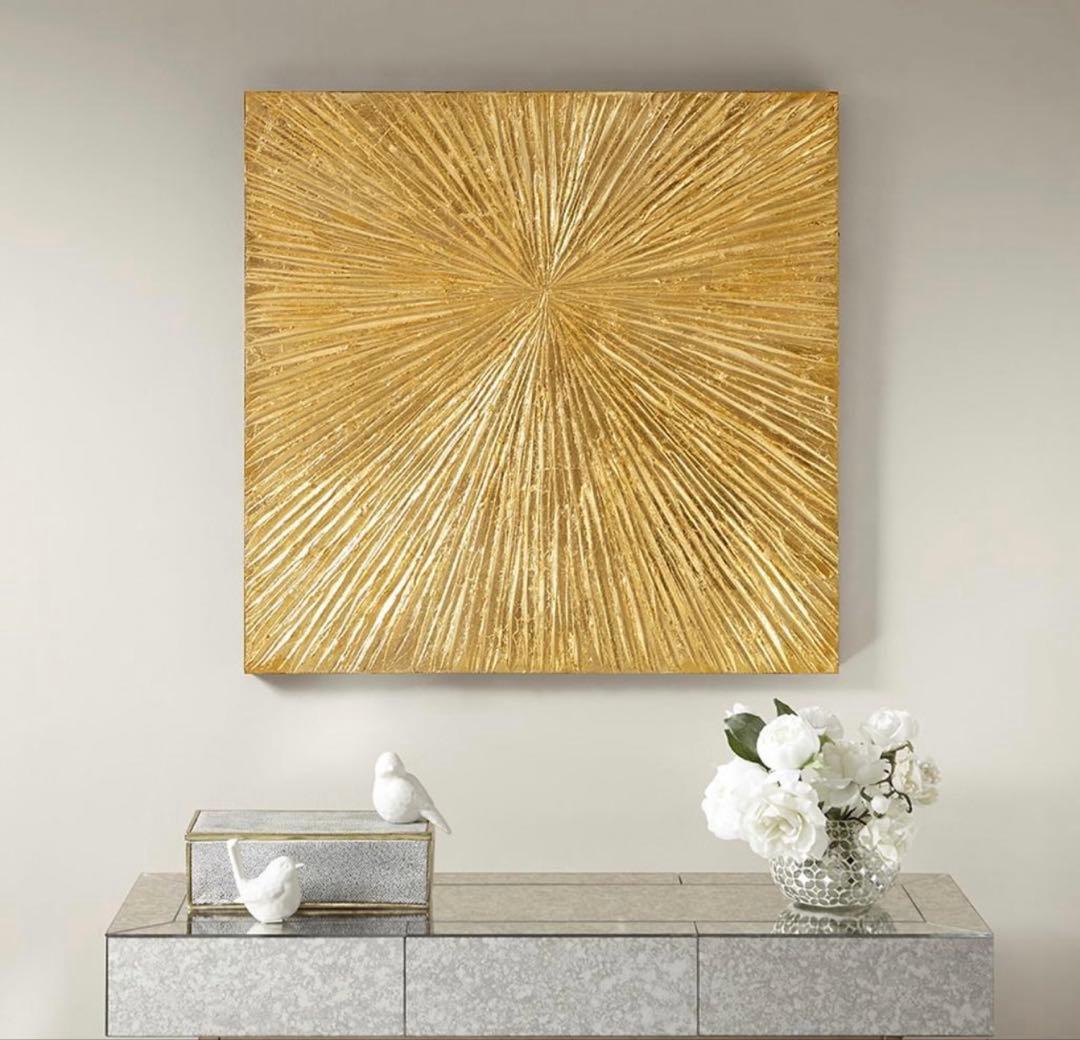 キャンバスアート Sunburst Gold