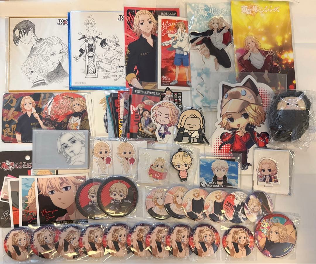 東京リベンジャーズ 佐野万次郎　グッズまとめ売り　80点以上