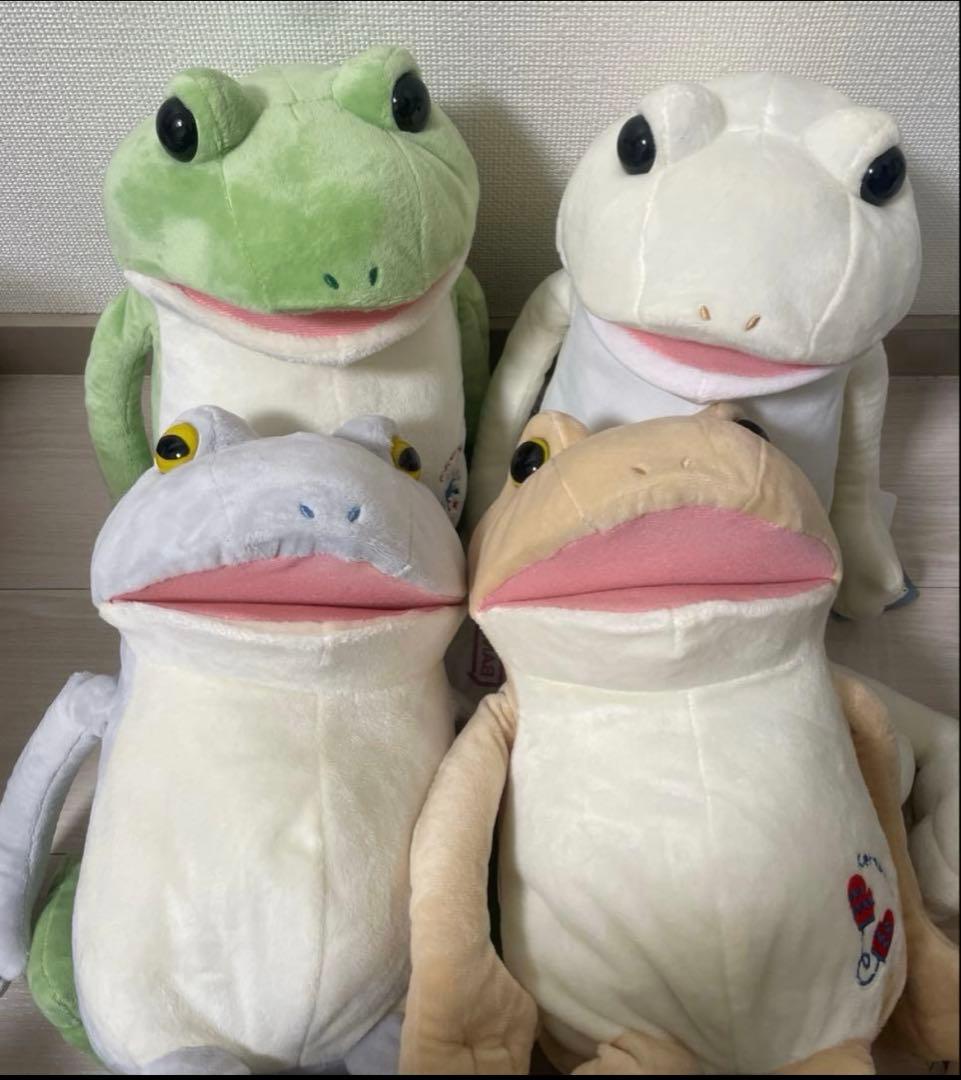 おとぼけケロピョン　アップリケ　ジャンボ　ぬいぐるみ　限定　カエル 4種 ②